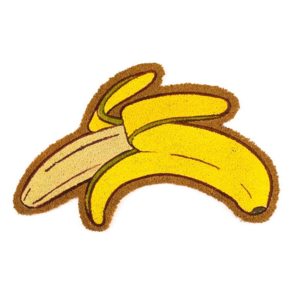 Yellow and Red Candy Logo - Banana Doormat - Red Candy