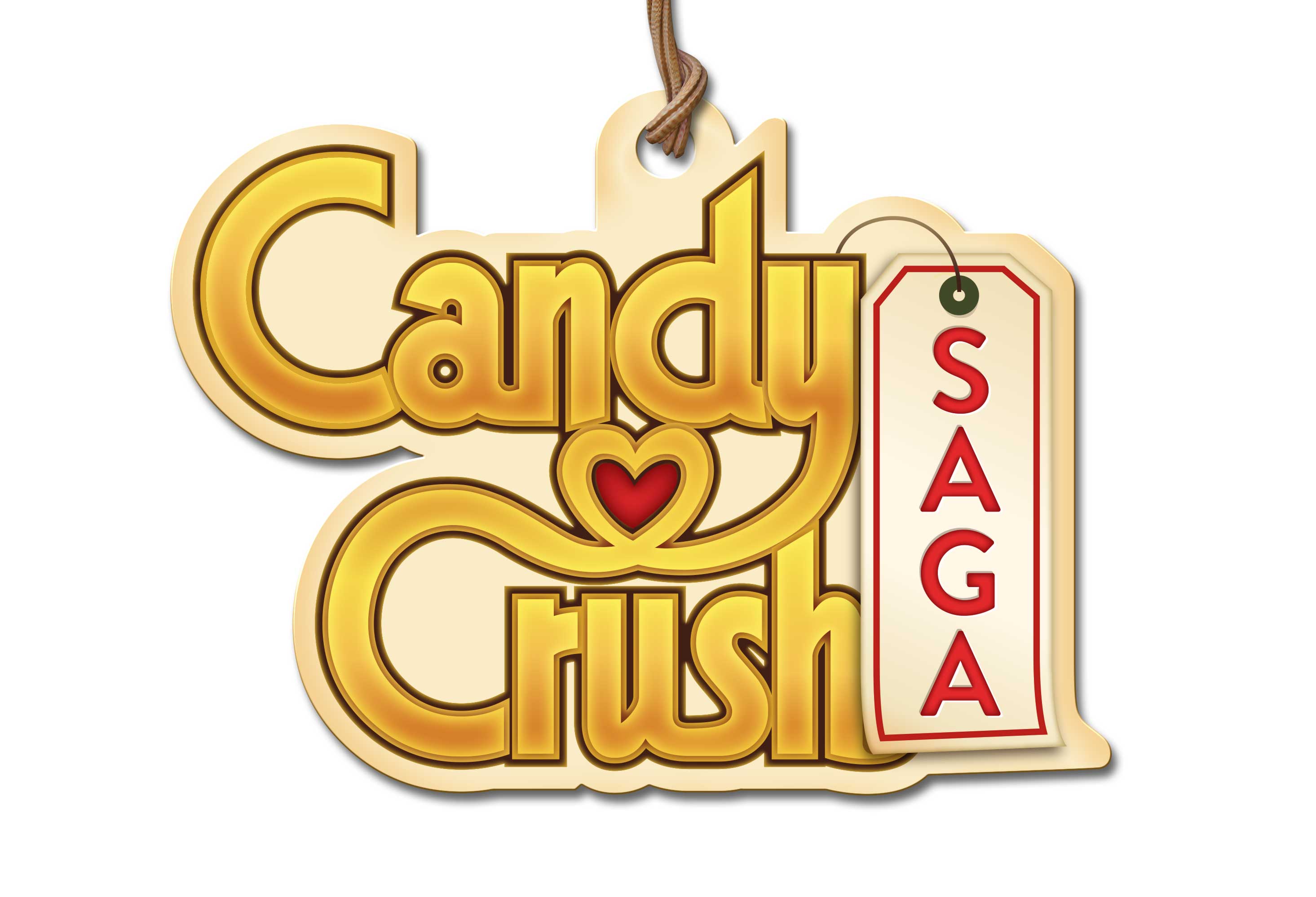 Yellow and Red Candy Logo - Candy Crush gets Valentine's Day Red Candy Challenge - VGU