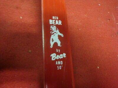 Red Bear Amo Logo - VINTAGE RED BEAR By Fred Bear Recurve Bow AMO 50 Youth Bow - $30.49
