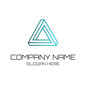 Triangle in Blue N Logo - 60+ Free 3D Logo Designs | DesignEvo Logo Maker