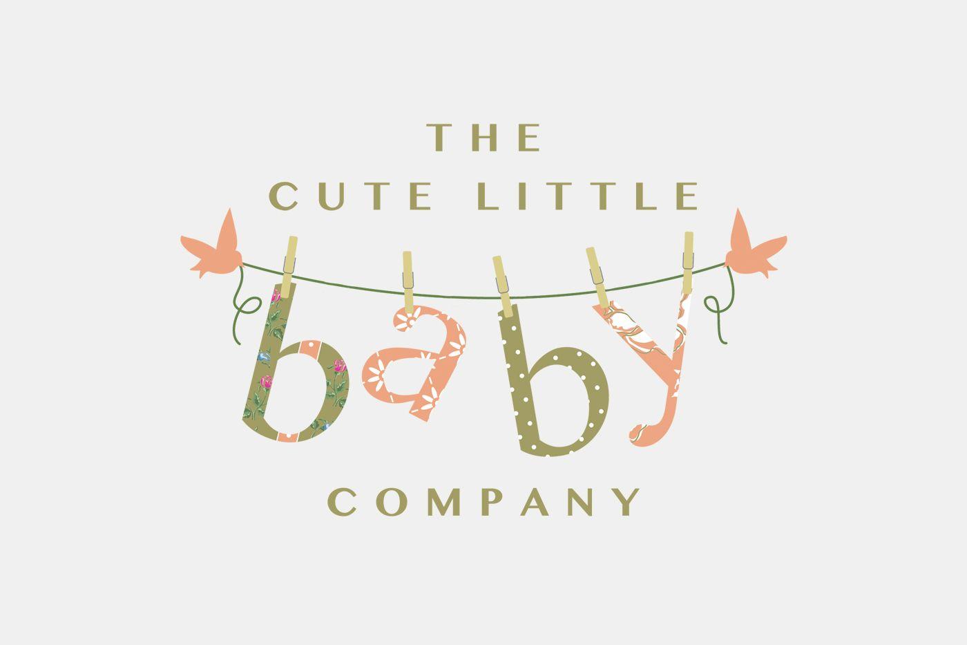 Cute Baby Logo - The Cute Little Baby Company - Eley Designs