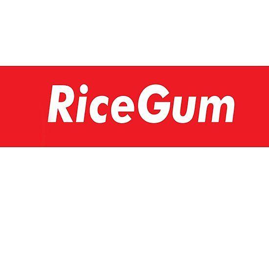 Ricegum Logo - RiceGum Supreme Logo