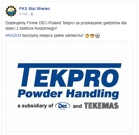 Tek Pro Logo - Tekpro Powder Handling / Najświerzsze wiadomości
