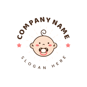 Cute Baby Logo - Free Baby Logo Designs | DesignEvo Logo Maker