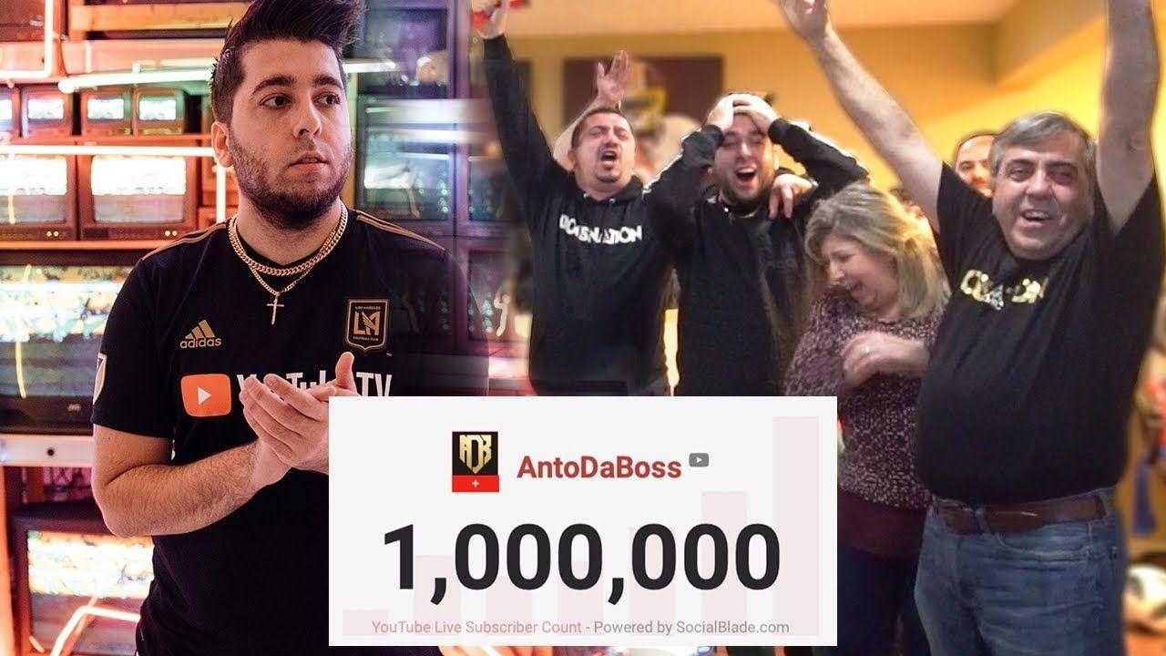 AntoDaboss Logo - HOW I GOT 1 MILLION SUBSCRIBERS! MY YOUTUBE STORY - YouTube