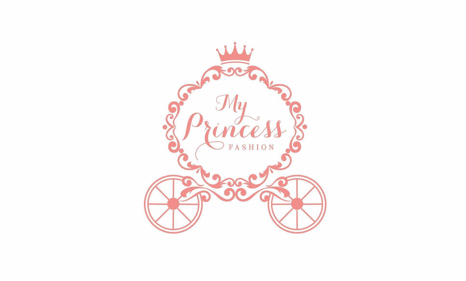 Princess Logo - Princess Logo Carriage logo Boutique Logo Fashion logo