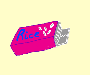 Ricegum Logo - Rice Gum - Drawception