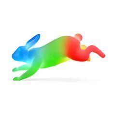 Colorful Rabbit Logo - Best L O G O T Y P E S image. Logo, Logo type, Identity design