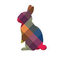 Colorful Rabbit Logo - Best Logo image. Graphics, Logo branding, Branding design