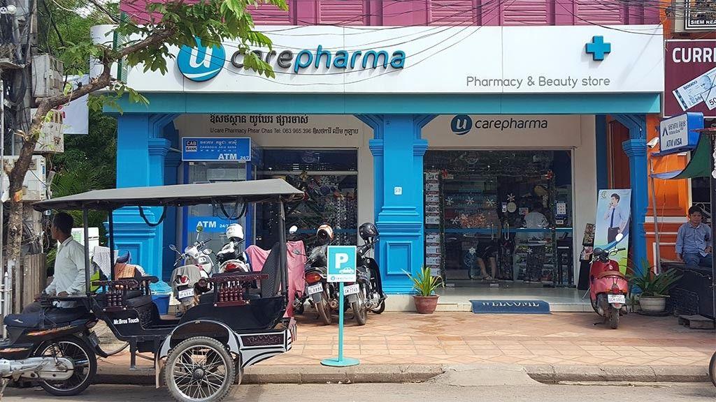 UCare Cambodia Logo - U Care Pharmacy, Pub Street, Siem Reap, Cambodia Business