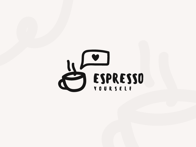 Espresso Logo - Espresso Yourself Logo by Aleksandra Savic | Dribbble | Dribbble