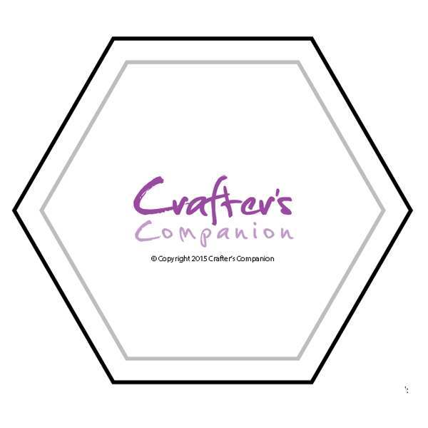 Hexagon Box Logo - Shaped Box Templates