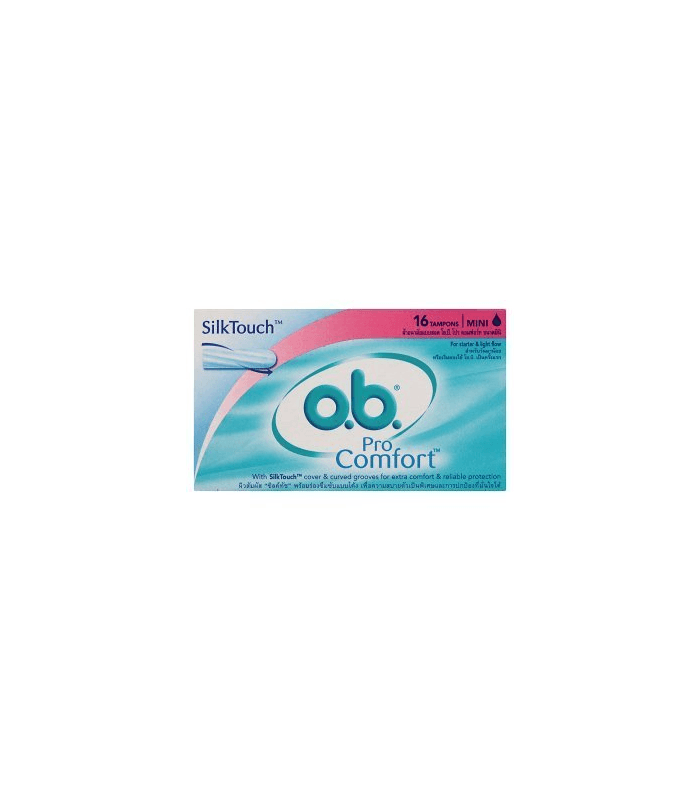UCare Cambodia Logo - o.b. - Mini Tampons 16 pcs - Ucare Pharmacy