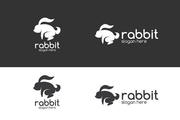 Colorful Rabbit Logo - Colorful Rabbit Logo Template Logo Templates Creative Market