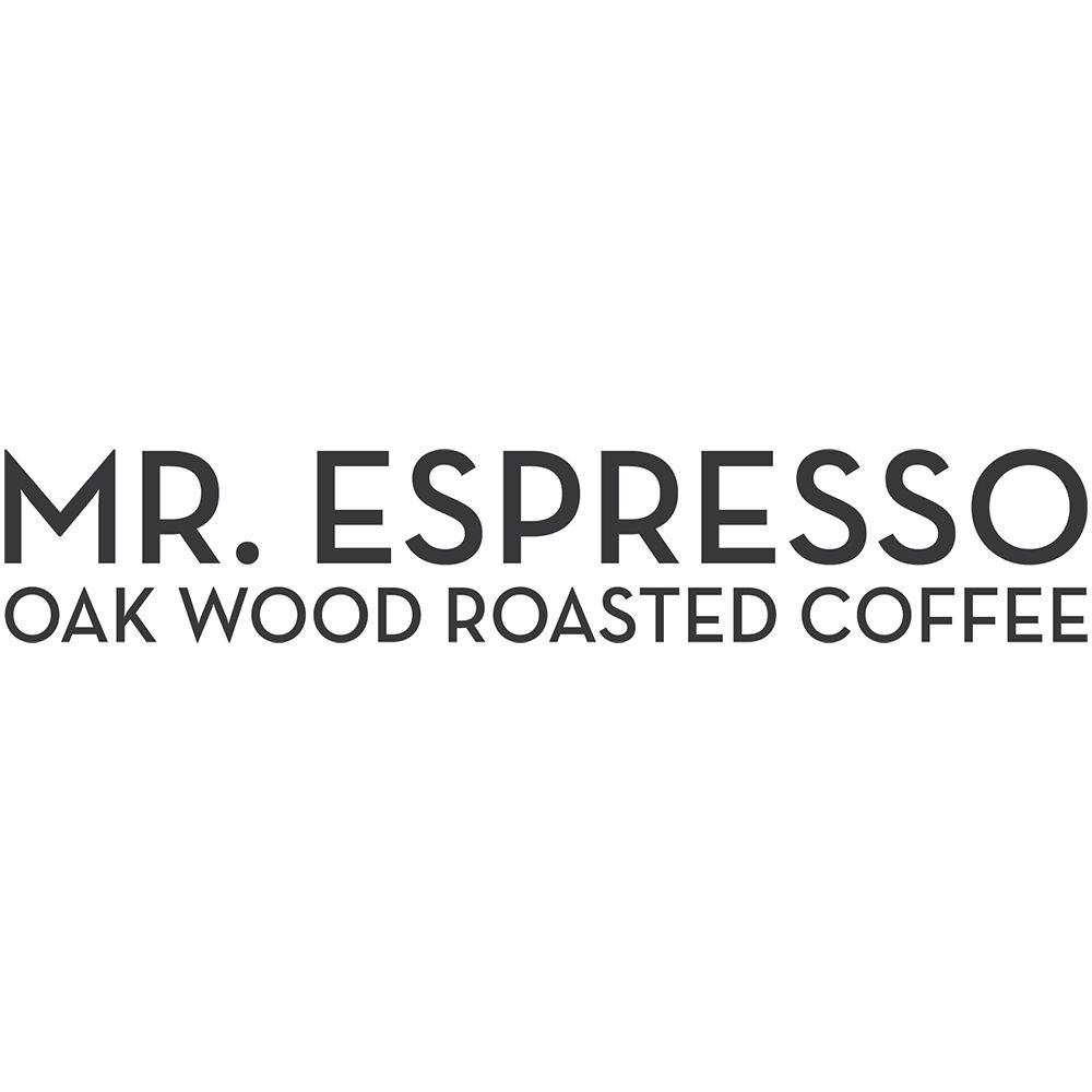 Espresso Logo - Mr. Espresso.. Home of the Oak Wood Roasted Coffee