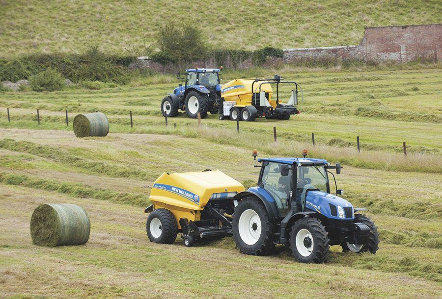 New Holland Baler Logo - Round baler / fixed chamber - ROLL BALER Series - NEW HOLLAND