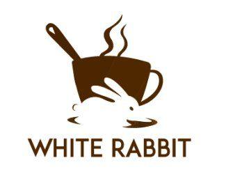 White Rabbit Logo - White rabbit Designed