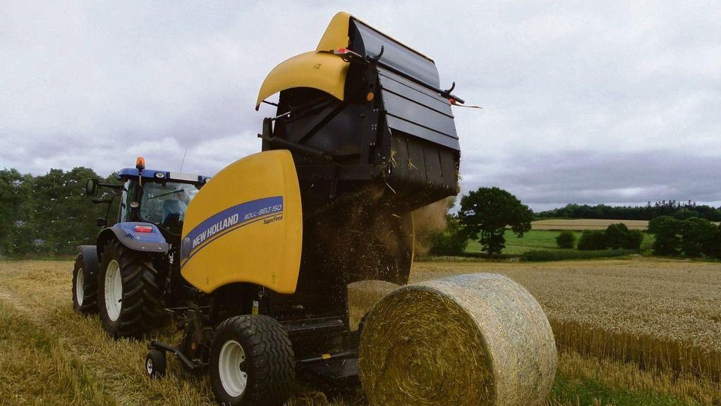 New Holland Baler Logo - On test: New Holland's latest variable chamber round baler ...