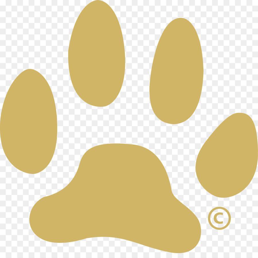 Yellow Paw Logo - Paw Logo Blue Printing Clip art png download*3925