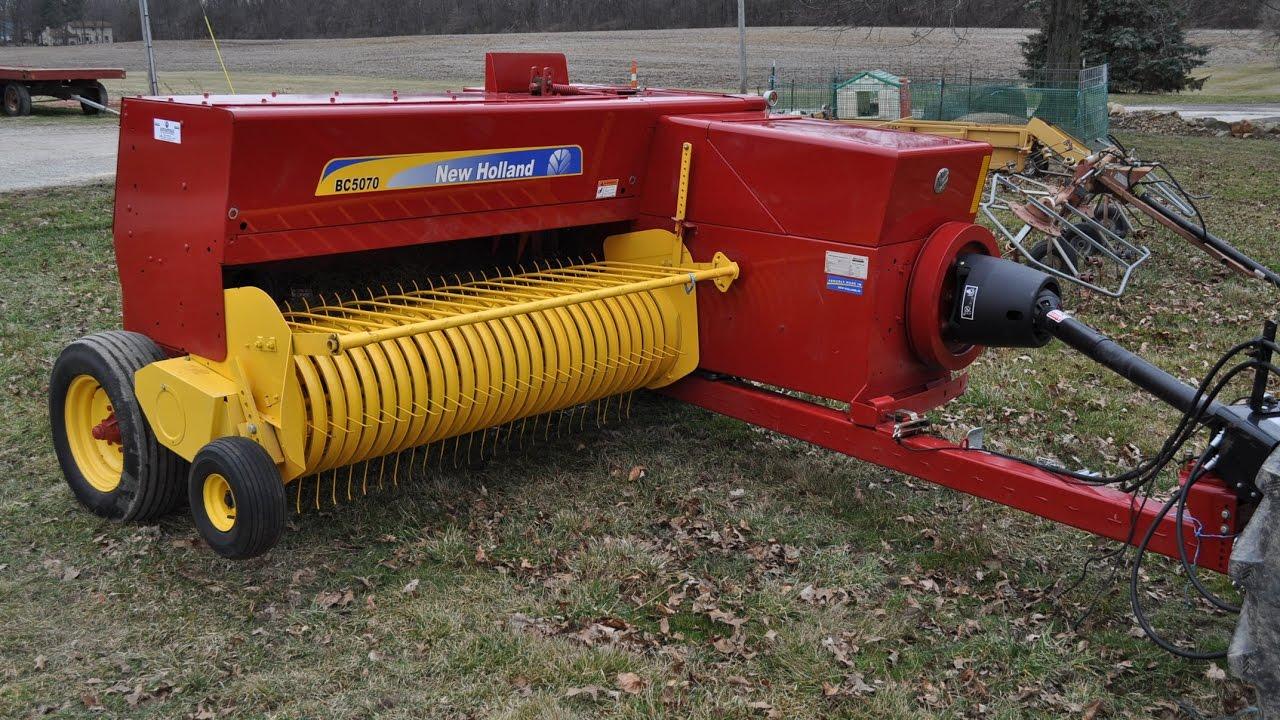 New Holland Baler Logo - New Holland BC5070 Square Baler Sold on Ohio Farm Auction Yesterday ...