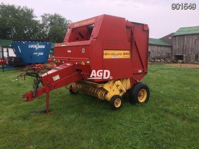 New Holland Baler Logo - Used New Holland 640 Round Baler