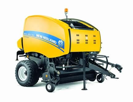 New Holland Baler Logo - New Holland New Roll-Belt™ Variable Chamber Round Baler