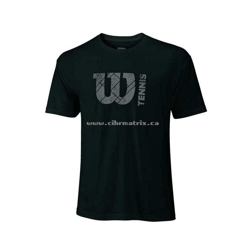 Wilson W Logo - Best Buy Wilson 'W' Court Logo Tech Mens Tennis T Shirt