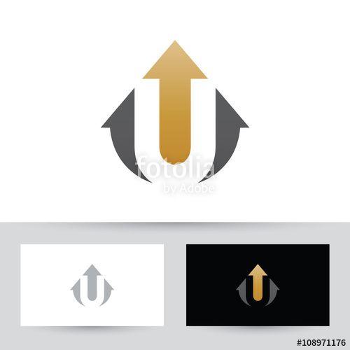 Gold U Logo - U Gold Logo Stock Image And Royalty Free Vector Files On Fotolia