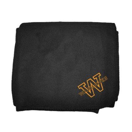 Wilson W Logo - Wilson Warhawks W Logo Fleece Blanket