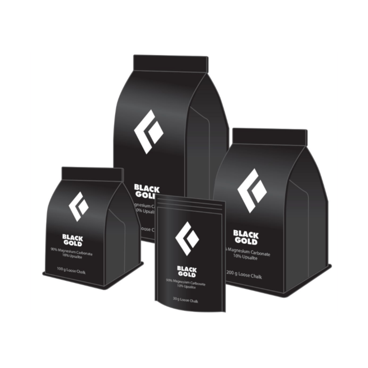 Black White and Gold Logo - Black Diamond Black Gold Loose Chalk | Chalk & Accessories ...