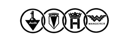 Old Audi Logo - Automotive Logo Evolution: Audi — 95 Customs
