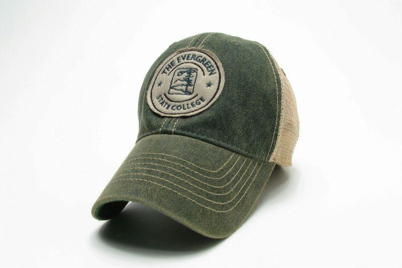 Evergreen Tree Logo - Trucker Hats With Tree Logo | The Greener Bookstore