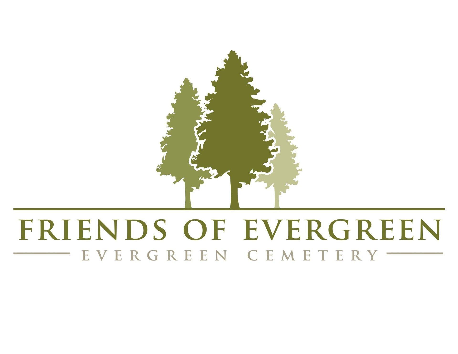 Evergreen Tree Logo - The Friends of Evergreen | Evergreen Cemetery | Portland, Maine
