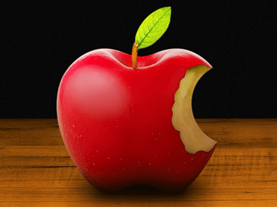 Real Apple Logo - Real Apple Logo iPhone Wallpaper by Edward Sanchez | Dribbble | Dribbble