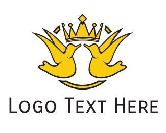 Yellow Birds Logo - Yellow Logos. Yellow Logo Design Maker