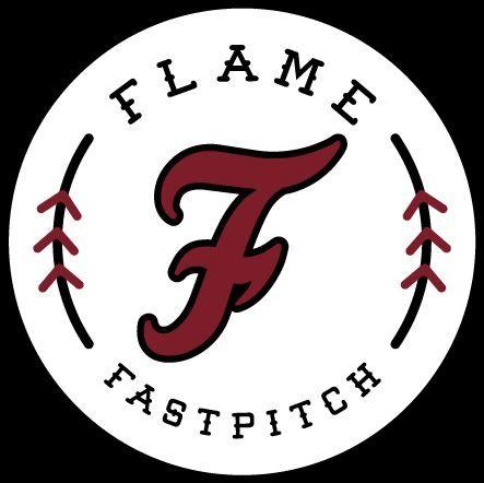 Flame Fastpitch Logo - Flame 10U - White - Flame Fastpitch - Bellevue, Washington ...