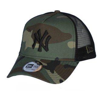 Camo Yankees Logo - New Era Camo Team Adjustable Trucker Cap ~ New York Yankees on OnBuy