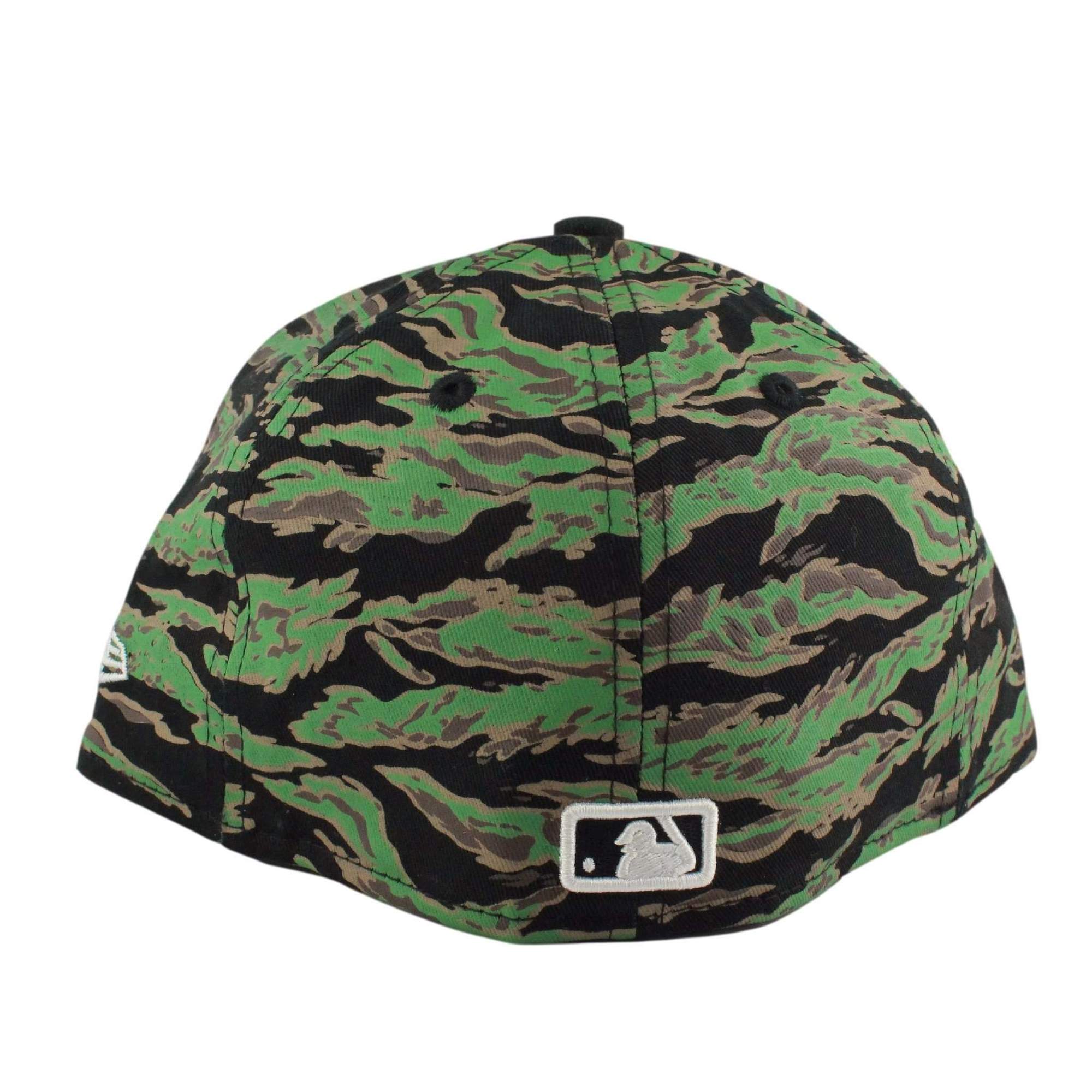 Camo Yankees Logo - New York Yankees Logo Tiger Camo/Black Fitted | New Era | Bespoke ...