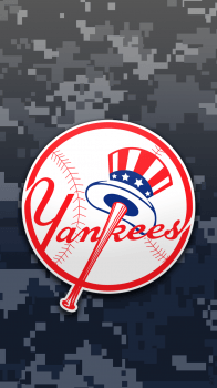 Camo Yankees Logo - iPhone - iPhone 6 Sports Wallpaper Thread | Page 144 | MacRumors Forums