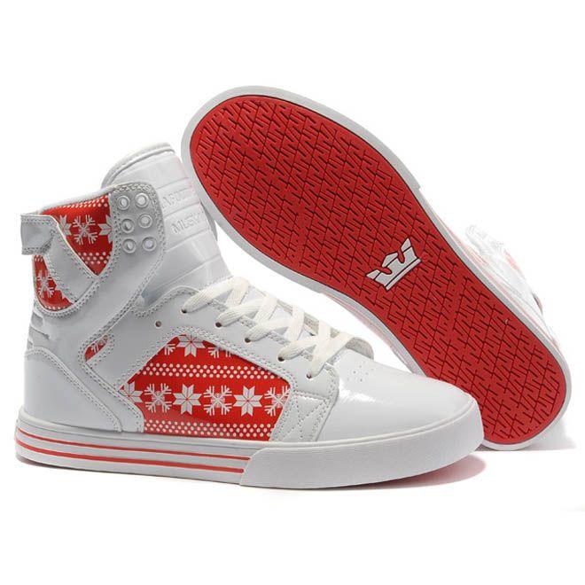 Red Snowflake Logo - Supra Skytop 413 Silver For Sale Snowflake Supra Logo Skytop White ...