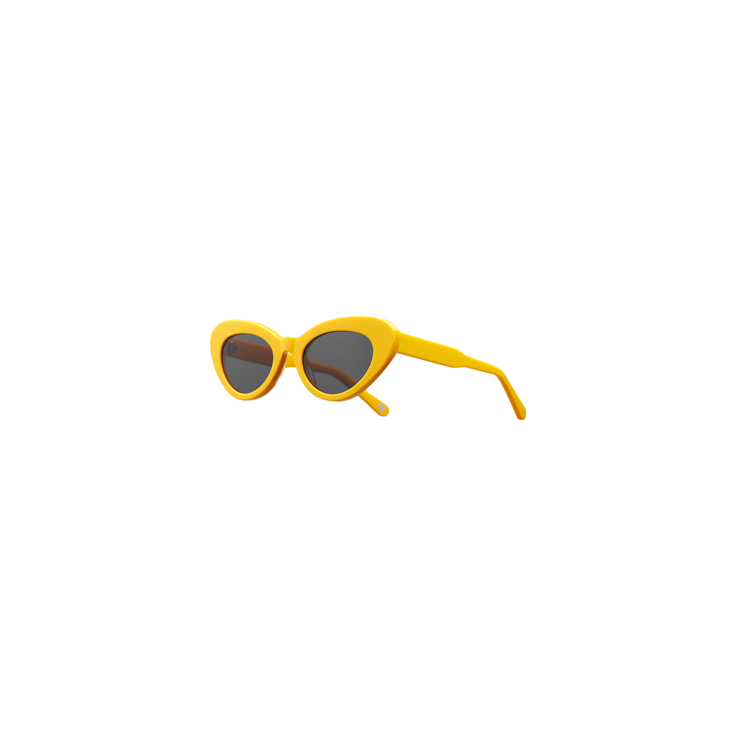 Round Yellow Logo - Tiger Round Yellow - Chimi Eyewear