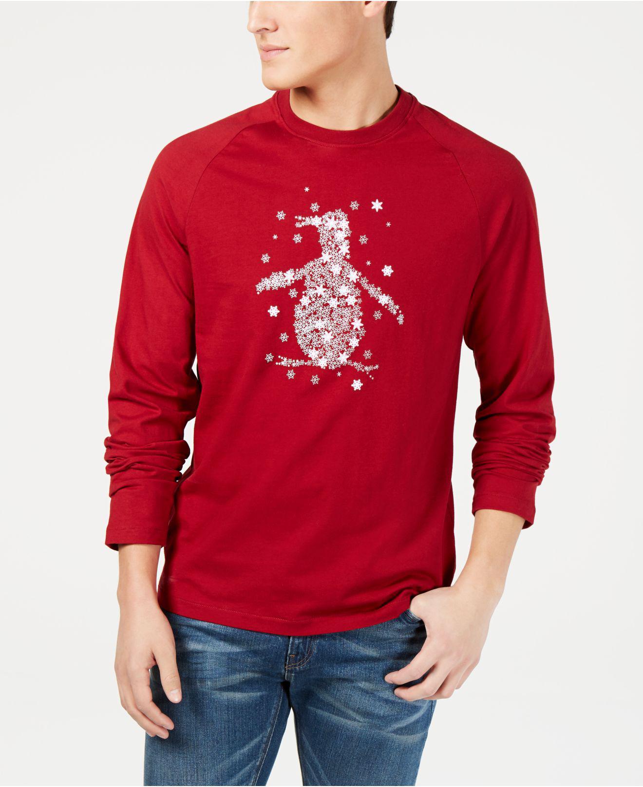 Red Snowflake Logo - Lyst Penguin Snowflake Pete Logo Graphic T Shirt, Created