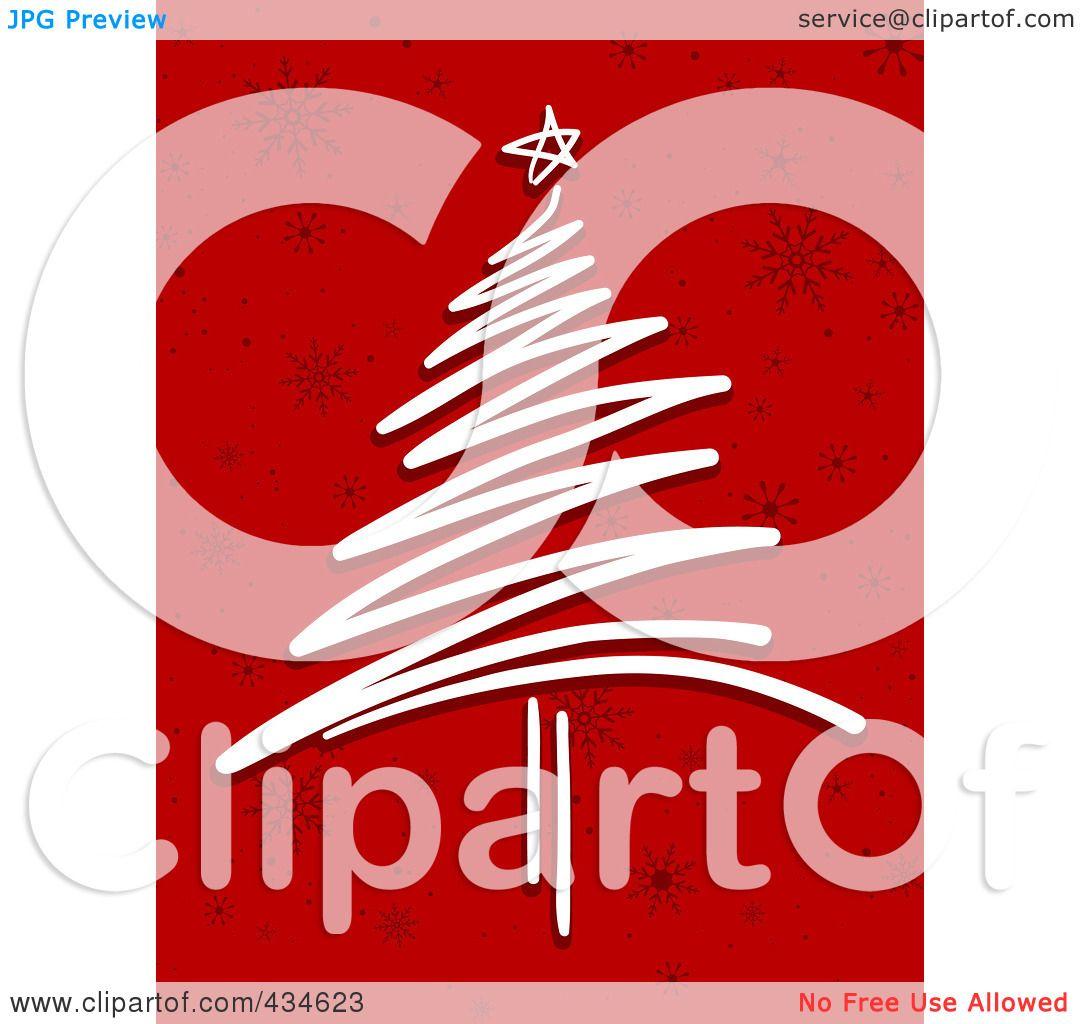 Red Snowflake Logo - Red Snowflake Clip Art | (RF) Clipart Illustration of a White ...