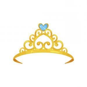 Princess Gold Crown Logo - Colorful Of Golden Princess Crown Vector