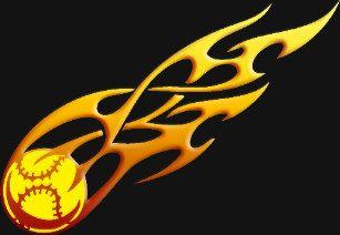 Flame Fastpitch Logo - Softball Flames T Shirts Shirt Design & Printing