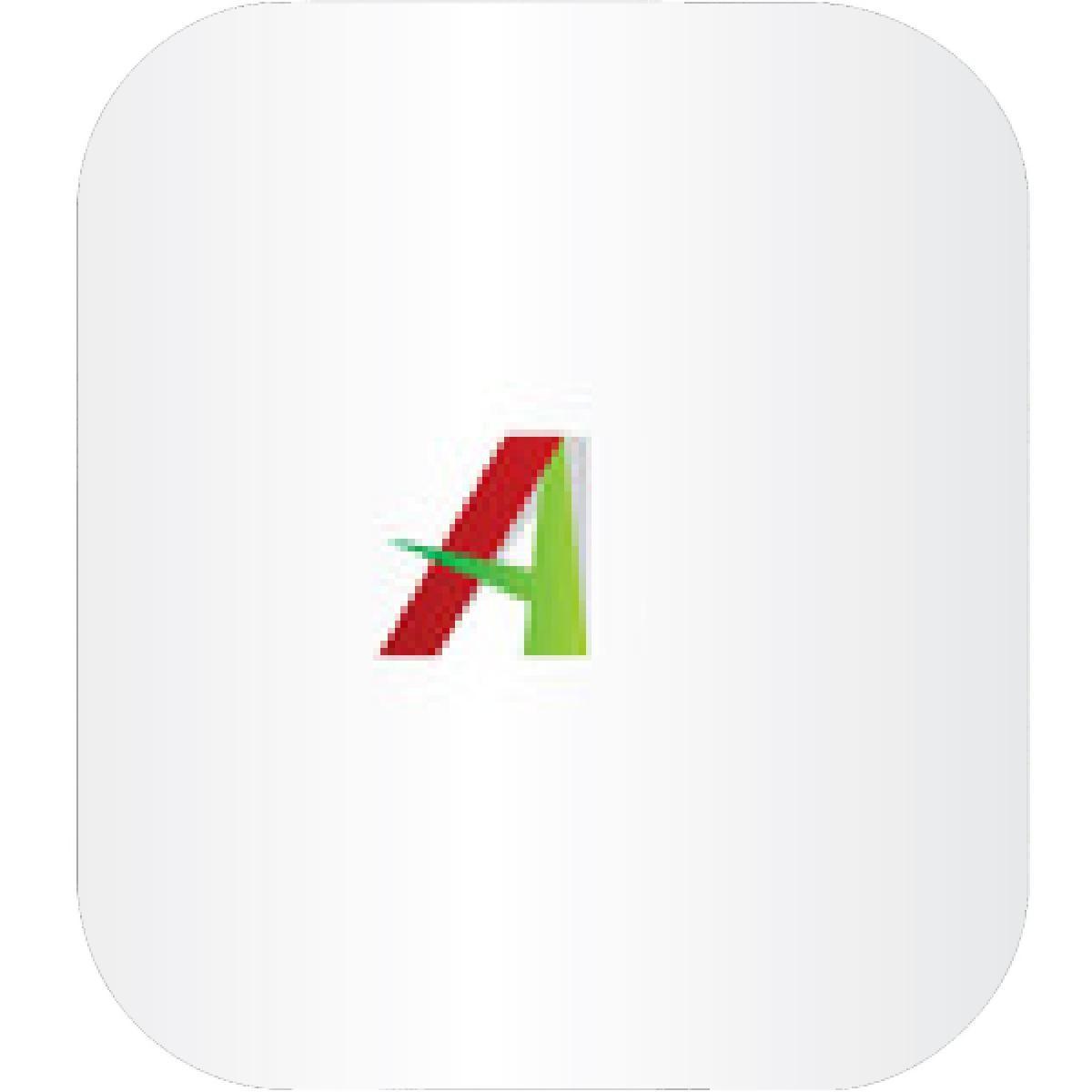 Red and Green Letter A Logo - Designs