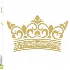 Princess Gold Crown Logo - Stock Illustration Beautiful Shining Princess Crown Vector ...