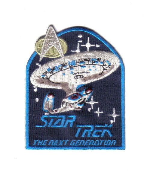 eBay Enterprises Logo - Star Trek: The Next Generation Ship and Name Logo Embroidered Patch ...