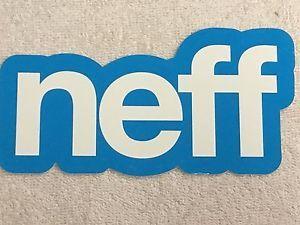 Neff Snowboard Logo - NEFF, Skateboard, Snowboard Sticker, Collector Skate Board Series ...