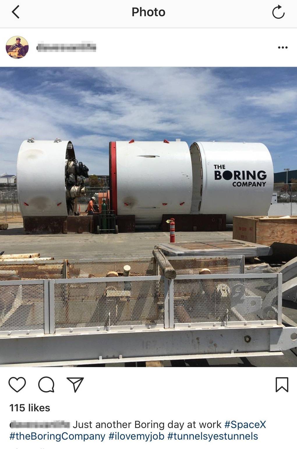 The Boring Company Elon Logo - Elon Musk's Boring Company: the first part of a tunnel has been